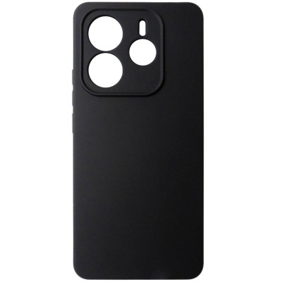 Husa silicon TPU Matte neagra pentru Xiaomi Redmi Note 14 5G foto