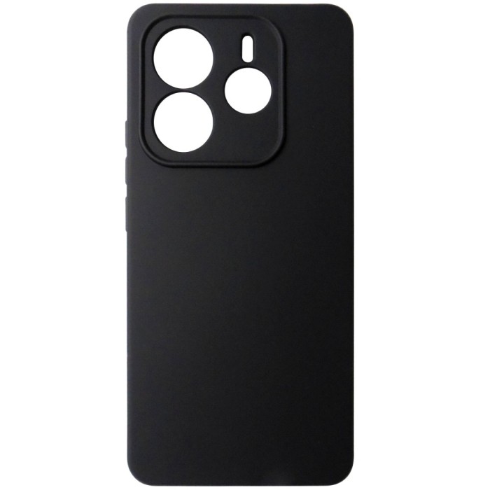 Husa silicon TPU Matte neagra pentru Xiaomi Redmi Note 14 5G
