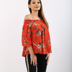 Bluza florala cu detalii broderie Jennyfer