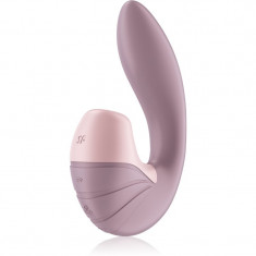 Satisfyer SUPERNOVA DOUBLE AIR PULSE vibrator cu stimularea clitorisului Old rose 14,5 cm