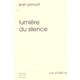 Jean Poncet - Lumiere du silence - dedicatie autor - 136837