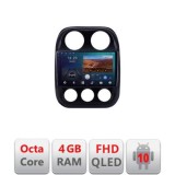 Navigatie Jeep Compass 2010-2016 B-2500 Android Ecran QLED octa core 4+64 carplay android auto KIT-2500+EDT-E310V3 CarStore Technology