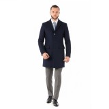 Palton barbati slim indigo B125