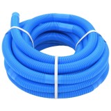 vidaXL Furtun Piscina Albastru 32 mm x 15.4 m LDPE, Rezistent UV, Divizibil la 1.1 m