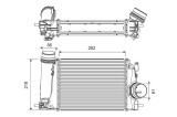 VALEO 818293 Intercooler, compresor