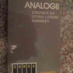 Analogii Constante Ale Istoriei Literare Romanesti - Dan Manuca ,535421