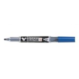 Marker pentru tabla Pilot Vboard Master S 1.3 mm varf rotund albastru