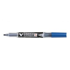 Marker pentru tabla Pilot Vboard Master S 1.3 mm varf rotund albastru