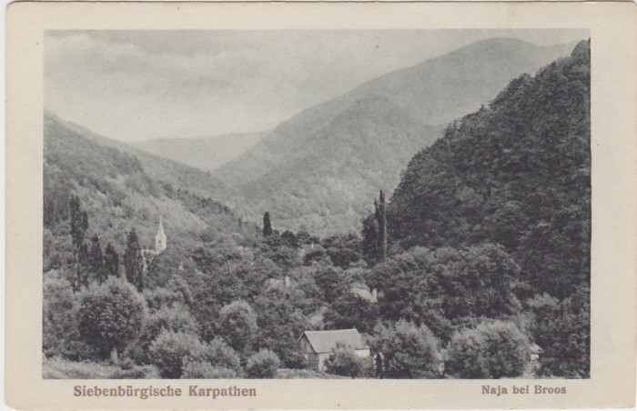 CP SIBIU Hermannstadt Carpatii Transilvaniei Orastie naja bei broos ND(1917)