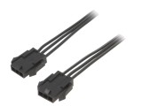 Cablu Micro-Fit 3.0 tată-tată 0.4m PVC 4A