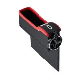 Organizator auto cu suport de pahar, slot de monede