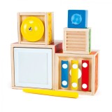 Cumpara ieftin Jucarie Din Lemn De Stivuit - Set Muzica Cu 6 Piese