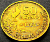 Cumpara ieftin Moneda istorica 50 FRANCI - FRANTA, anul 1953 * cod 1966 B = excelenta, Europa