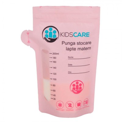 Set 30 pungi de stocare pentru lapte matern Kidscare KC130 foto