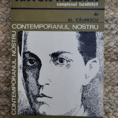 Al. Calinescu -Anton Holban. Complexul luciditatii