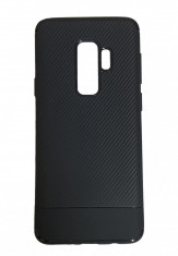 Husa silicon carbon 2 Samsung S9 plus 3 culori foto