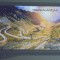 TRANSFAGARASAN - Serpentinele drumului vazute de sus la apus de soare - necirculata