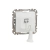 Intrerupator revenire cordon Schneider Sedna alb SDD111122
