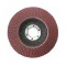 Disc lamelar pentru slefuit, granulatie P80, 125 x 22.2 mm