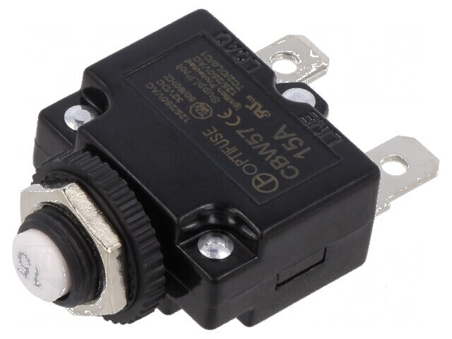 Siguranță termică 15A 1kA 125V 250V 32VDC 50VDC