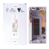 LCD+Touchscreen cu Rama Samsung Galaxy Note9 / Note 9 / N960 VIOLET Original Service Pack