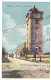 2214 - ARAD, Firemen Tower, Romania - old postcard - unused - 1917, Necirculata, Printata
