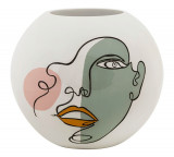 Cumpara ieftin Vaza, Art -A, Mauro Ferretti, &Oslash;25.5 x 22 cm, polirasina, multicolor