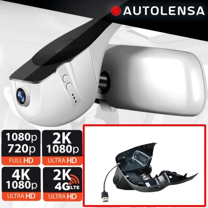 Camera DVR Ford Focus 2019-21 Premium, camera fata 1080p Autolensa, Model 24/7 Negru FD10 CarStore Technology