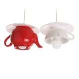 Lustra &bdquo;Tea time&rdquo; red &amp; pastel decor