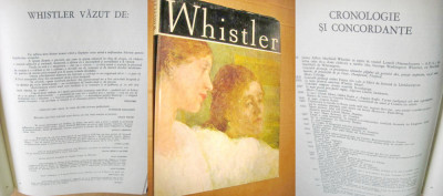 6630-Album de Arta Whistler anii 70-80 cartonat gros. foto