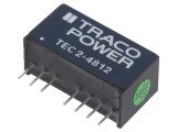 Convertor DC/DC 2W 36-75V la 12V SIP8