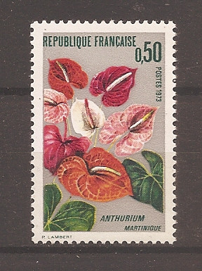 Franta 1973 - Lot de 5 serii, 10 poze, MNH