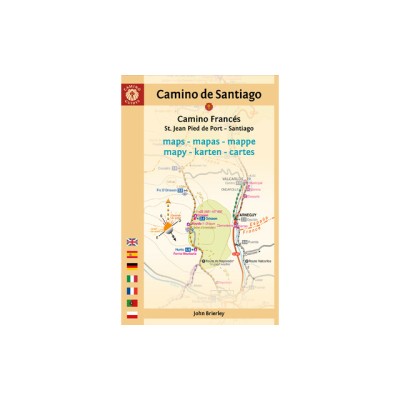 Camino de Santiago Maps (Camino Franc foto