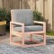 vidaXL Scaun de grădină, 57,5x63x76 cm, lemn masiv douglas 832550
