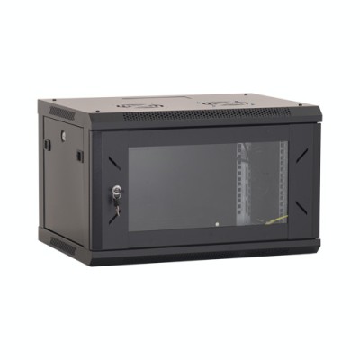 Rack perete 4U 19&amp;#039;&amp;#039; 600x450, negru - ASYTECH Networking ASY-4U-6045W foto