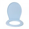 Capac WC universal din plastic bleu Zilan ZLN0070