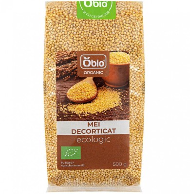 Mei decorticat, bio, 500g, Obio foto
