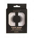 Gene false banda 3D Technic Faux Mink Lashes London, Adeziv inclus