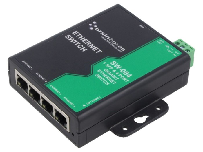 Switch Ethernet 5 porturi IP30