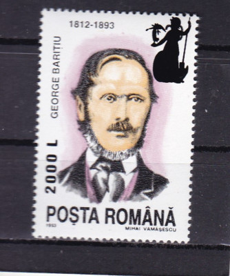 ROMANIA 2000 LP 1531 ANIVERSARI COMEMORARI PERSONALITATI 1993 SUPRATIPAR MNH foto