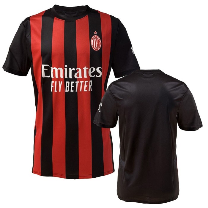 AC Milan tricou de fotbal replica 25/26 Home - XL