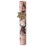 Set 30 betisoare parfumate Craciun cu suport aroma Ienupar si Eucalipt cm 25,5 H
