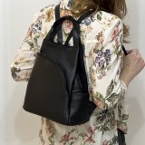 Rucsac Dama Elegant din Piele Naturala Moale, Made in Italy, 17x23x11 cm, Design 2025