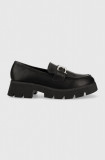 Answear Lab mocasini femei, culoarea negru, cu platforma