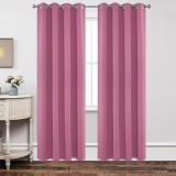 Draperie blackout uni, roz