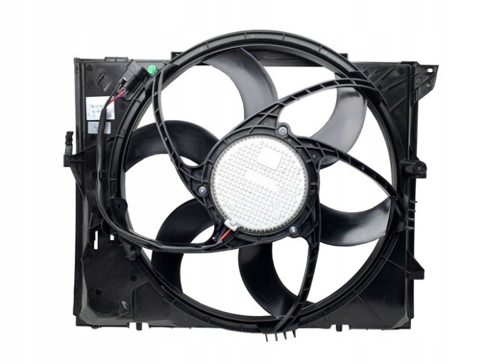 Ventilator radiator Bmw Seria 1 E87/E88/E81/E82 11, 3 E90/E91/92/93 13, X1 E84 15, motor: 1.6, 2.0, cu modul electronic; AC automat, AC manual, 300W;