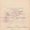 1913 Certificat Curtea de Apel - coala fiscala cu timbru fix 2 Lei brun si sec