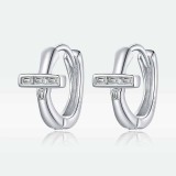 Cercei din argint -Triangular ear buckles- ARG85A, Argintboutique