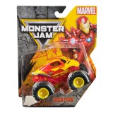 MONSTER JAM MARVEL CAMION GIGANT IRON MAN SCARA 1 LA 64