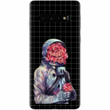 Husa silicon pentru Samsung Galaxy S10 Plus, Astronaut Love